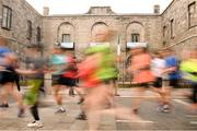28 October 2018; Runners pass Kilmainham Gaol during the 2018 SSE Airtricity Dublin Marathon. 20,000 runners took to the Fitzwilliam Square start line to participate in the 39th running of the SSE Airtricity Dublin Marathon, making it the fifth largest marathon in Europe. Photo by Sam Barnes/Sportsfile