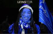 22 December 2018; Leinster supporter Simi Shanu, age 9, from Dundrum, Dublin, ahead of the Guinness PRO14 Round 11 match between Leinster and Connacht at the RDS Arena in Dublin. Photo by Ramsey Cardy/Sportsfile