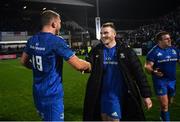 22 December 2018; Ross Molony, left, and Peter Dooley of Leinster following the Guinness PRO14 Round 11 match between Leinster and Connacht at the RDS Arena in Dublin. Photo by Ramsey Cardy/Sportsfile