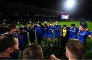 22 December 2018; Scott Fardy of Leinster speaks to teammates following the Guinness PRO14 Round 11 match between Leinster and Connacht at the RDS Arena in Dublin. Photo by Ramsey Cardy/Sportsfile