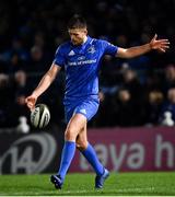 22 December 2018; Ross Byrne of Leinster during the Guinness PRO14 Round 11 match between Leinster and Connacht at the RDS Arena in Dublin. Photo by Ramsey Cardy/Sportsfile