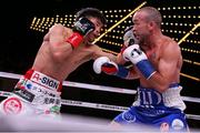 18 January 2019; TJ Doheny, right, and Ryohei Takahashi during their International Boxing Federation World Super Bantamweight Title Fight at Madison Square Garden Theater, New York, USA. Photo by Ed Mulholland/Matchroom Boxing USA via Sportsfile