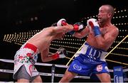 18 January 2019; TJ Doheny, right, and Ryohei Takahashi during their International Boxing Federation World Super Bantamweight Title Fight at Madison Square Garden Theater, New York, USA. Photo by Ed Mulholland/Matchroom Boxing USA via Sportsfile