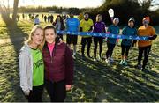 2 February 2019; In attendance at the Porterstown Parkrun in Dublin, to mark World Cancer Day, are cancer survivors Mary Egan, left, and Maeve Kelly. World Cancer Day also marks the launch of the Irish Cancer Prevention Network, which brings together The HSE National Cancer Control Programme (NCCP), The Marie Keating Foundation, Breakthrough Cancer Research and The Irish Cancer Society to collaborate on cancer prevention initiatives in Ireland. Photo by Ramsey Cardy/Sportsfile