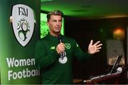 9 February 2019; Women's National Team manager Colin Bell during an FAI Women's Football Conference at the Clayton Hotel Dublin Airport in Dublin. Photo by Harry Murphy/Sportsfile