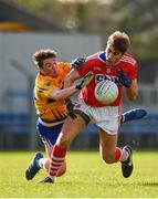 10 February 2019; Ian Maguire of Cork in action against Keelan Sexton of Clare during the Allianz Football League Division 2 Round 3 match between Clare and Cork at Cusack Park in Ennis, Clare. Photo by Sam Barnes/Sportsfile