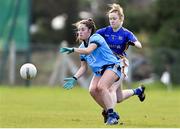 10 February 2019; Siobhan Woods of Dublin in action against Samantha Lambert of Tipperary during the Lidl Ladies NFL Round 2 match between Tipperary and Dublin at Ardfinnan in Tipperary. Photo by Matt Browne/Sportsfile