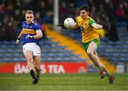 10 February 2019; Kevin Fahey of Tipperary in action against Michael Langan of Donegal during the Allianz Football League Division 2 Round 3 match between Tipperary and Donegal at Semple Stadium in Thurles, Tipperary. Photo by Harry Murphy/Sportsfile