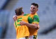 10 February 2019; Dunnamaggin players Victor Costello, right, and Ian Walsh celebrate after the AIB GAA Hurling All-Ireland Junior Championship Final match between Castleblayney and Dunnamaggin at Croke Park in Dublin. Photo by Piaras Ó Mídheach/Sportsfile