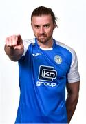 7 February 2019; Keith Cowan during Finn Harps squad portraits at Aura Centre in Letterkenny, Co Donegal. Photo by Oliver McVeigh/Sportsfile