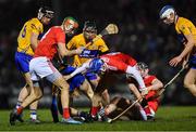 16 February 2019; Cormac Murphy of Cork gathers possession as players from both sides look on during the Allianz Hurling League Division 1A Round 3 match between Cork and Clare at Páirc Uí Rinn in Cork. Photo by Piaras Ó Mídheach/Sportsfile