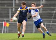 16 February 2019; Sam Mulroy of Dundalk IT in action against Mark McAteer of Letterkenny IT during the Electric Ireland HE GAA Trench Cup Final match between Letterkenny Institute of Technology and Dundalk Institute of Technology at Mallow GAA in Mallow, Cork. Photo by Matt Browne/Sportsfile