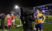 16 February 2019; Tony Kelly of Clare is interviewed by RTÉ Sport, as Patrick Horgan of Cork is interviewed by Eir Sport, after the Allianz Hurling League Division 1A Round 3 match between Cork and Clare at Páirc Uí Rinn in Cork. Photo by Piaras Ó Mídheach/Sportsfile