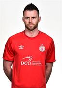 16 February 2019; Ciarán Kilduff during Shelbourne squad portraits at Tolka Park in Dublin. Photo by Oliver McVeigh/Sportsfile