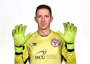 16 February 2019; Dean Delany during Shelbourne squad portraits at Tolka Park in Dublin. Photo by Oliver McVeigh/Sportsfile