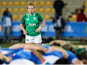 23 February 2019; Nicole Fowley of Ireland during the Women's Six Nations Rugby Championship match between Italy and Ireland at Viale Piacenza in Parma, Italy. Photo by Roberto Bregani/Sportsfile