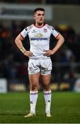 23 February 2019; James Hume of Ulster during the Guinness PRO14 Round 16 match between Ulster and Zebre at the Kingspan Stadium in Belfast. Photo by Oliver McVeigh/Sportsfile