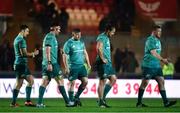 2 March 2019; Dejected Munster players following the Guinness PRO14 Round 17 match between Scarlets and Munster at Parc Y Scarlets in Llanelli, Wales. Photo by Ben Evans/Sportsfile