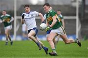 3 March 2019; Gavin O'Brien of Kerry in action against Karl O'Connell of Monaghan during the Allianz Football League Division 1 Round 5 match between Kerry and Monaghan at Fitzgerald Stadium in Killarney, Kerry. Photo by Brendan Moran/Sportsfile