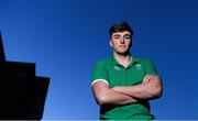 4 March 2019; Charlie Ryan poses for a portrait after an Ireland U20 Rugby press conference at the Sandymount Hotel in Dublin. Photo by Piaras Ó Mídheach/Sportsfile