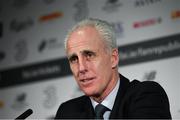 7 March 2019; Republic of Ireland manager Mick McCarthy during his Republic of Ireland Squad Announcement at 3 HQ, Sir John Rogerson's Quay in Dublin. Photo by Stephen McCarthy/Sportsfile