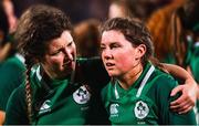 9 March 2019; Anna Caplice, left, and Ellen Murphy of Ireland following their defeat in the Women's Six Nations Rugby Championship match between Ireland and France at Energia Park in Donnybrook, Dublin. Photo by Ramsey Cardy/Sportsfile