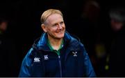 10 March 2019; Ireland head coach Joe Schmidt prior to the Guinness Six Nations Rugby Championship match between Ireland and France at the Aviva Stadium in Dublin. Photo by Ramsey Cardy/Sportsfile
