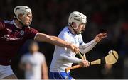 10 March 2019; Shane Bennett of Waterford in action against Gearóid McInerney of Galway during the Allianz Hurling League Division 1B Round 5 match between Waterford and Galway at Walsh Park in Waterford. Photo by Piaras Ó Mídheach/Sportsfile