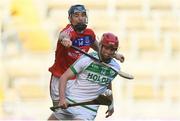 17 March 2019; Adrian Mullen of Ballyhale Shamrocks in action against Conor Cooney of St Thomas' during the AIB GAA Hurling All-Ireland Senior Club Championship Final match between Ballyhale Shamrocks and St Thomas' at Croke Park in Dublin. Photo by Harry Murphy/Sportsfile