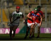 17 March 2019; Adrian Mullen of Ballyhale Shamrocks in action against David Burke of St Thomas' during the AIB GAA Hurling All-Ireland Senior Club Championship Final match between Ballyhale Shamrocks and St Thomas' at Croke Park in Dublin. Photo by Harry Murphy/Sportsfile