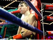 17 March 2019; Michael Conlan during his featherweight bout against Ruben Garcia Hernandez at the Madison Square Garden Theater in New York, USA. Photo by Mikey Williams/Top Rank/Sportsfile