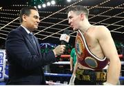 17 March 2019; Michael Conlan after defeating Ruben Garcia Hernandez in their featherweight bout at the Madison Square Garden Theater in New York, USA. Photo by Mikey Williams/Top Rank/Sportsfile