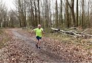 23 March 2019; Mark Cahill from Dublin during the parkrun Ireland in partnership with Vhi at Knockanacree Woods in Cloughjordan, Co. Tipperary. Parkrun Ireland in partnership with Vhi, added a new parkrun at Knockanacree Woods on Saturday, 23rd March, with the introduction of the Knockanacree Woods parkrun in Cloughjordan, Co. Tipperary. parkruns take place over a 5km course weekly, are free to enter and are open to all ages and abilities, providing a fun and safe environment to enjoy exercise. To register for a parkrun near you visit www.parkrun.ie.    Photo by Matt Browne/Sportsfile