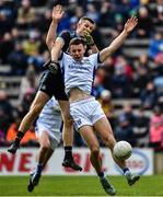 24 March 2019; Conor Madden of Cavan in action against Darren Daly of Dublin during the Allianz Football League Division 1 Round 7 match between Cavan and Dublin at Kingspan Breffni in Cavan. Photo by Ray McManus/Sportsfile