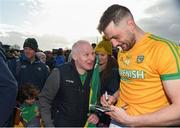 24 March 2019; Michael Newman of Meath and Paul Tracey during the Allianz Football League Division 2 Round 7 match between Meath and Fermanagh at Páirc Tailteann in Navan, Co Meath. Photo by Philip Fitzpatrick/Sportsfile