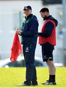 26 March 2019; Head coach Andy Friend, left, and backs coach Nigel Carolan during Connacht squad training at the Sportsground in Galway. Photo by Ramsey Cardy/Sportsfile