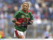 5 October 2003; Jackie Moran, Mayo. TG4 Ladies All-Ireland Senior Football Championship Final, Mayo v Dublin, Croke Park, Dublin. Picture credit; Matt Browne / SPORTSFILE *EDI*