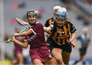 31 March 2019; Aoife Donohue of Galway in action against Claire Phelan of Kilkenny during the Littlewoods Ireland Camogie League Division 1 Final match between Kilkenny and Galway at Croke Park in Dublin. Photo by Ray McManus/Sportsfile