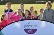31 March 2019; Junior runners at the parkrun Ireland in partnership with Vhi Ireland, at Burgess GAA Grounds, Kilcolman, Nenagh in  Co. Tipperary. parkrun Ireland expanded their range of junior events to 19 with the introduction of the Heritage junior parkrun on Sunday morning. Junior parkruns are 2km long and cater for 4 to 14-year olds, free of charge providing a fun and safe environment for children to enjoy exercise. To register for a parkrun near you visit www.parkrun.ie. Photo by Matt Browne/Sportsfile