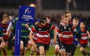 30 March 2019; Action from the Bank of Ireland Half-Time Minis featuring Seapoint RFC and Wicklow RFC at the Heineken Champions Cup Quarter-Final between Leinster and Ulster at the Aviva Stadium in Dublin. Photo by David Fitzgerald/Sportsfile