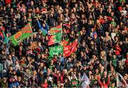31 March 2019; Mayo supporters in the Cusack Stand celebrate as the players pass by with the cup after the Allianz Football League Division 1 Final match between Kerry and Mayo at Croke Park in Dublin. Photo by Ray McManus/Sportsfile