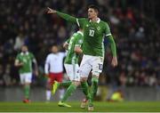 24 March 2019; Kyle Lafferty of Northern Ireland during the UEFA EURO2020 Qualifier Group C match between Northern Ireland and Belarus at the National Football Stadium in Windsor Park, Belfast. Photo by Ramsey Cardy/Sportsfile