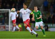 24 March 2019; Alyaksandr Martynovich of Belarus during the UEFA EURO2020 Qualifier Group C match between Northern Ireland and Belarus at the National Football Stadium in Windsor Park, Belfast. Photo by Ramsey Cardy/Sportsfile