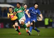 6 April 2019; Barry Daly of Leinster makes a break during the Guinness PRO14 Round 19 match between Leinster and Benetton at the RDS Arena in Dublin. Photo by David Fitzgerald/Sportsfile