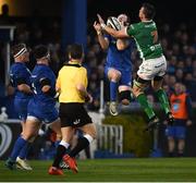 6 April 2019; Barry Daly of Leinster in action against Braam Steyn of Benetton during the Guinness PRO14 Round 19 match between Leinster and Benetton at the RDS Arena in Dublin. Photo by David Fitzgerald/Sportsfile