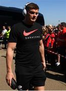 20 April 2019; Owen Farrell of Saracens arrives prior to the Heineken Champions Cup Semi-Final match between Saracens and Munster at the Ricoh Arena in Coventry, England. Photo by David Fitzgerald/Sportsfile