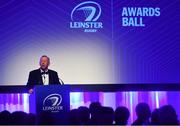28 April 2019; Leinster Branch President Lorcan Balfe. The Leinster Rugby Awards Ball, taking place at the InterContinental Dublin and MC’d by Darragh Maloney, were a celebration of the 2018/19 Leinster Rugby season to date and over the course of the evening Leinster Rugby acknowledged the contributions of departees Seán O’Brien, Jack McGrath, Noel Reid, Mick Kearney, Nick McCarthy, Tom Daly and Ian Nagle. Former Leinster, Ireland and British & Irish Lions player Paul Dean was inducted into the Guinness Hall of Fame. Some of the other Award winners on the night included; St. Michael’s College (Deep River Rock School of the Year), Larry Halpin, Terenure College (Beauchamps Contribution to Leinster Rugby Award), Naas RFC (CityJet Senior Club of the Year), Patrician Secondary School Newbridge (Irish Independent Development School of the Year Award), Suttonians RFC (Bank of Ireland Junior Club of the Year) and Sene Naoupu (Energia Women’s Rugby Award). Photo by Ramsey Cardy/Sportsfile