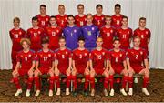 2 May 2019; The Czech Republic squad during a UEFA U17 European Championship Finals portrait session at CityWest Hotel in Saggart, Dublin. Photo by Seb Daly/Sportsfile