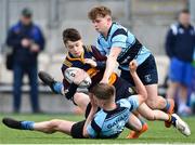 5 May 2019; Skerries in action against MU Barnhall during the Leinster Rugby U16 Cup Final match between MU Barnhall and Skerries at Energia Park in Dublin. Photo by Matt Browne/Sportsfile