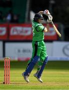 11 May 2019; Kevin O’Brien of Ireland plays a shot during the One Day International match between Ireland and West Indies at Malahide Cricket Ground, Malahide, Dublin.  Photo by Seb Daly/Sportsfile